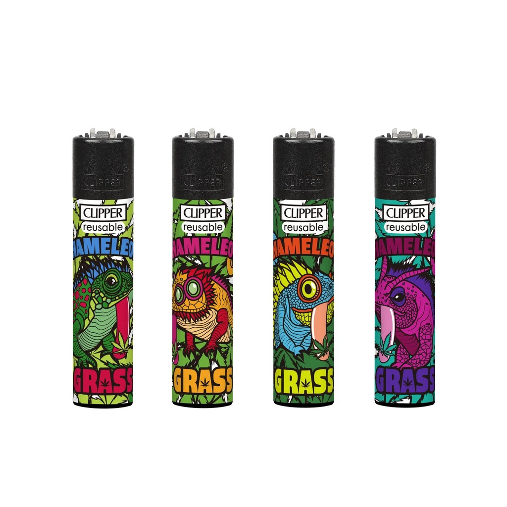 Lighter Clipper Chamaleon Grass Box of 48