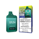 Manitoba *EXCISED* Disposable Vape STLTH Eco Box Green Apple Ice Box of 5