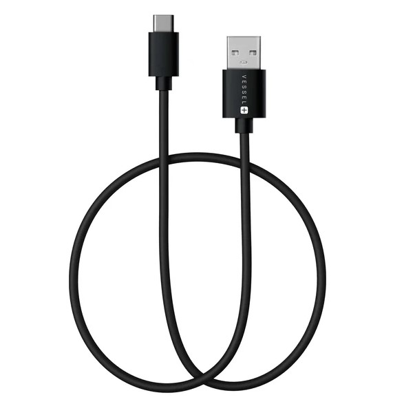 Vaporizer Part Vessel USB-A to USB-C  Charging Cable