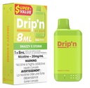 Manitoba *EXCISED* Disposable Vape Drip'n Envi 8ML Snazzy S Storm Box of 5