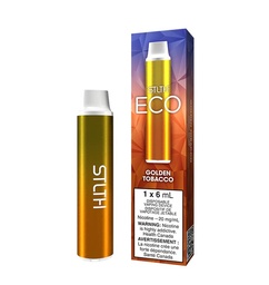 [sth3509b-mb] Manitoba *EXCISED* Disposable Vape STLTH ECO Golden Tobacco Box of 6