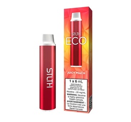 [sth3511b-mb] Manitoba *EXCISED* Disposable Vape STLTH ECO Juicy Peach Box of 6