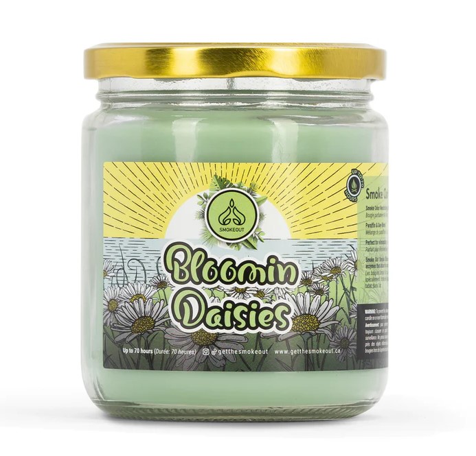 Candle Smoke Out Odor Eliminator 13oz Bloomin Daisies