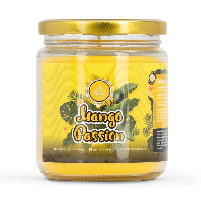 Candle Smoke Out Odor Eliminator 13oz Mango Passion