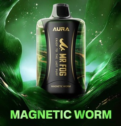 Manitoba *EXCISED* Disposable Vape Mr Fog AURA 60K Magnetic Worm Box of 5
