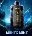 Ontario *EXCISED* Disposable Vape Mr Fog AURA 60K Mento Mint Box of 5