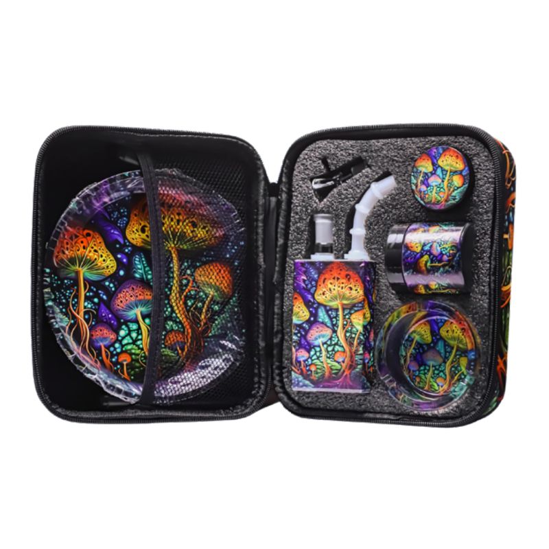 Glass Bubbler OG Gift Set Mushroom