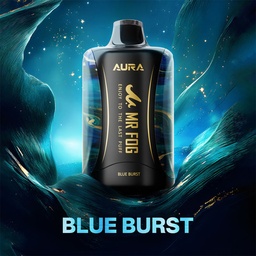 Manitoba *EXCISED* Disposable Vape Mr Fog AURA 60K Blue Burst Box of 5