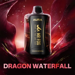 Manitoba *EXCISED* Disposable Vape Mr Fog AURA 60K Dragon Waterfall Box of 5