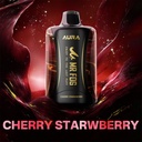 Manitoba *EXCISED* Disposable Vape Mr Fog AURA 60K Cherry Strawberry Box of 5