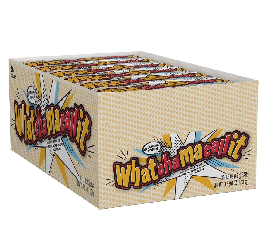 Snacks Whatchamacallit Chocolate Bar 45g Box of 36