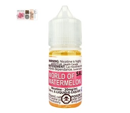 Manitoba *EXCISED* Nicotine Liquid Theravape Salt 30ml Watermelon