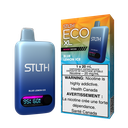 Manitoba *EXCISED* Disposable Vape STLTH Eco XL Blue Lemon Ice Box of 5