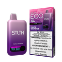 Manitoba *EXCISED* Disposable Vape STLTH Eco XL Purple Grape Ice Box of 5
