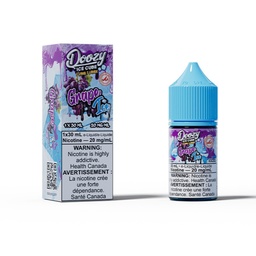 Federal *EXCISED* Nicotine Liquid Doozy Ice Cube Salt 30ml Grape Ice