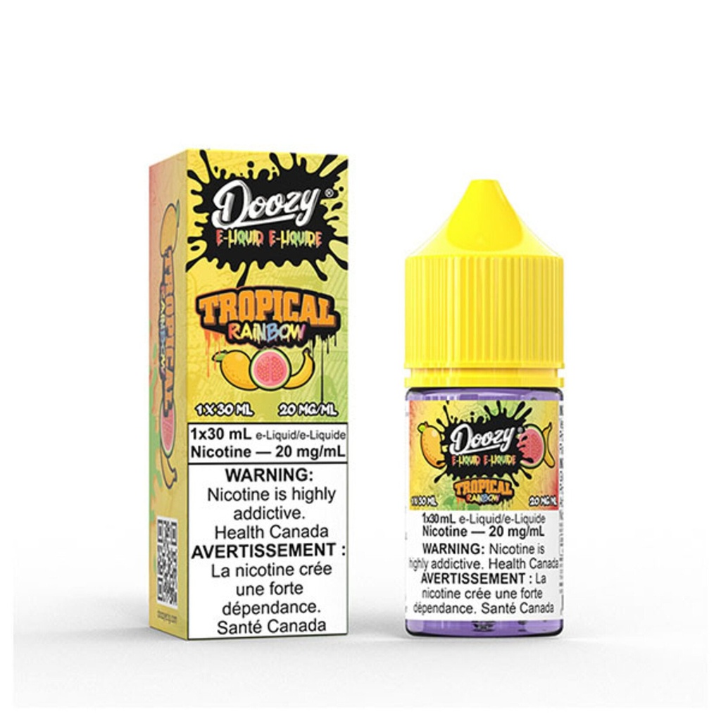 Federal *EXCISED* Nicotine Liquid Doozy OG Line Salt 30ml Tropical Rainbow