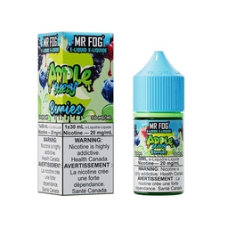 Federal *EXCISED* Nicotine Liquid Mr Fog Apple Steezy Salt 30ml Berries