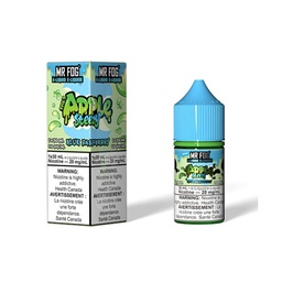 Alberta *EXCISED* Nicotine Liquid Mr Fog Apple Steezy Salt 30ml Blue Raspberry