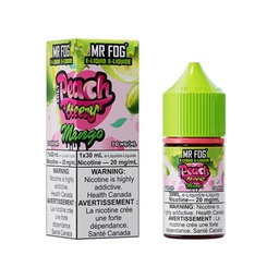 Alberta *EXCISED* Nicotine Liquid Mr Fog Peach Steezy Salt 30ml Mango