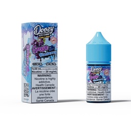 Ontario *EXCISED* Nicotine Liquid Doozy Ice Cube Salt 30ml Grape Blueberry