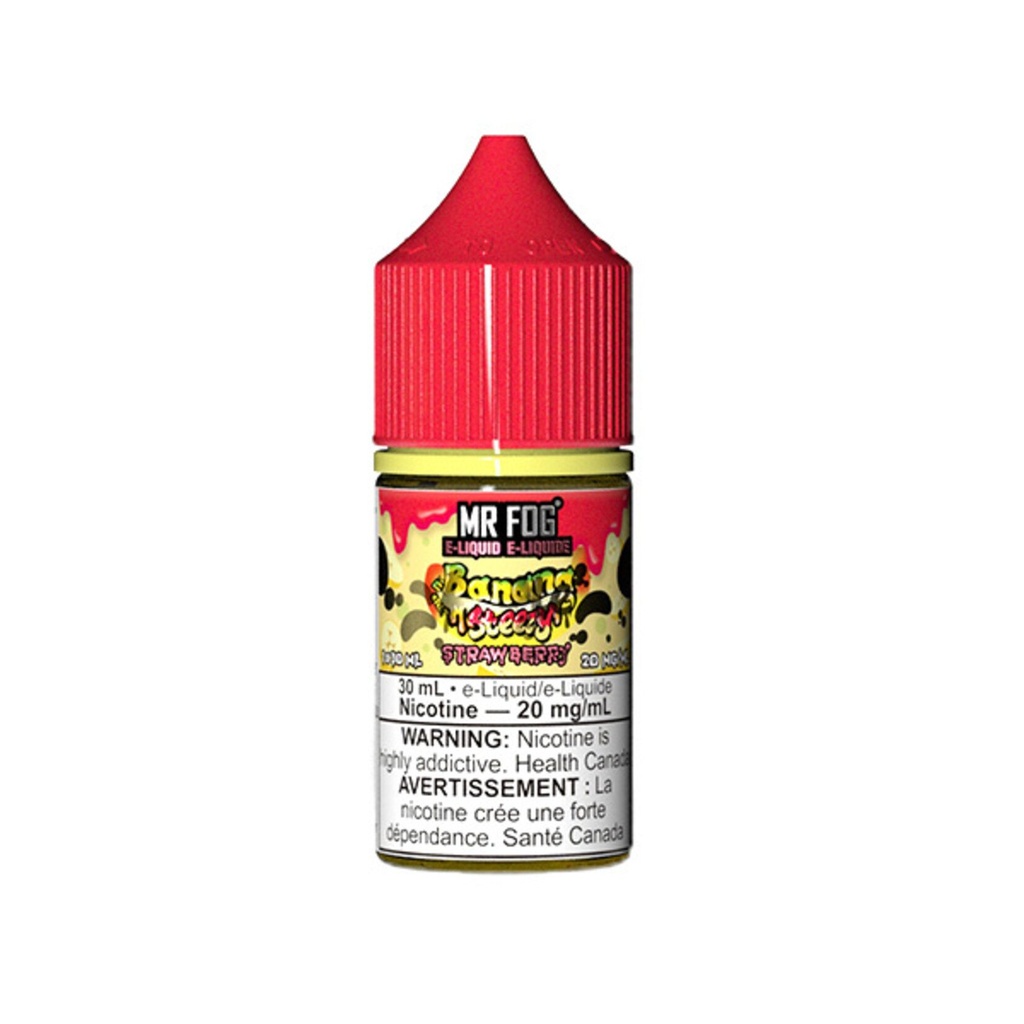 Ontario *EXCISED* Nicotine Liquid Mr Fog Banana Steezy Salt 30ml Strawberry