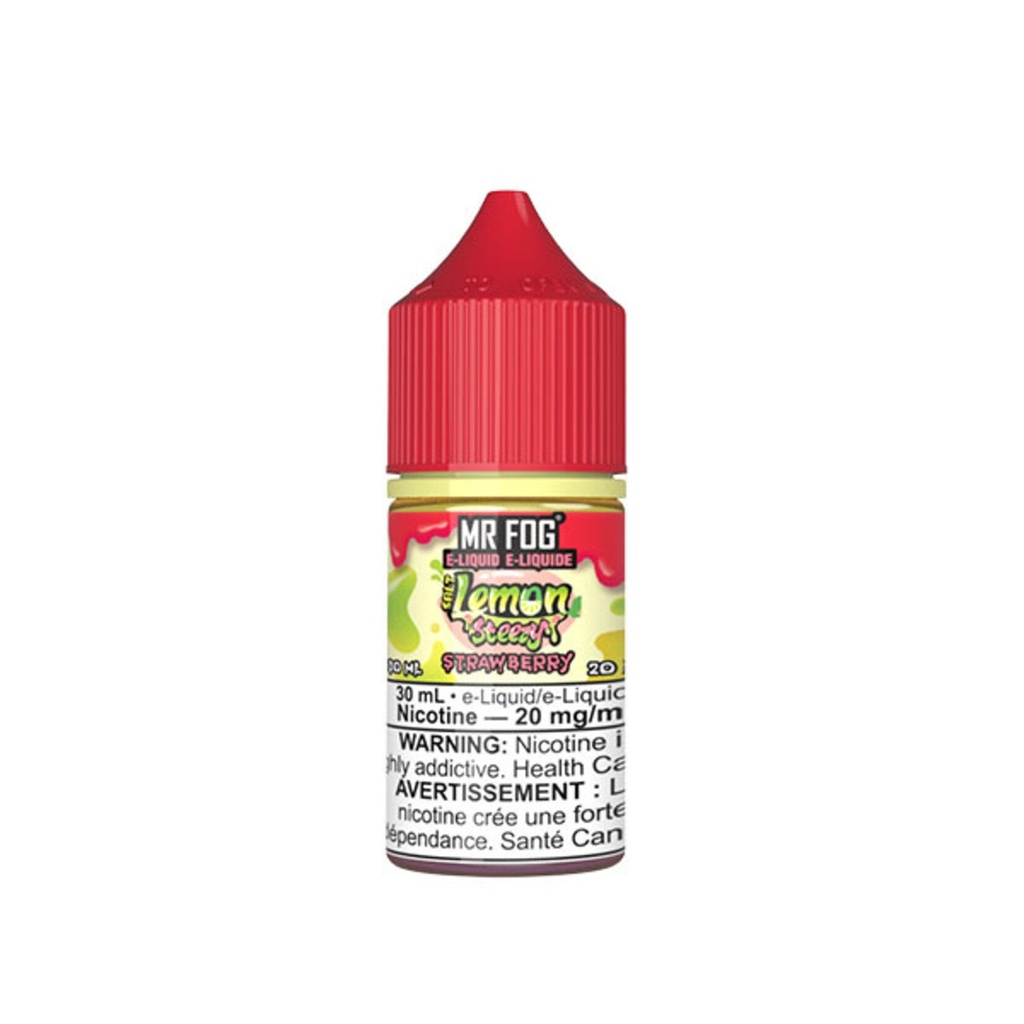 Ontario *EXCISED* Nicotine Liquid Mr Fog Lemon Steezy Salt 30ml Strawberry