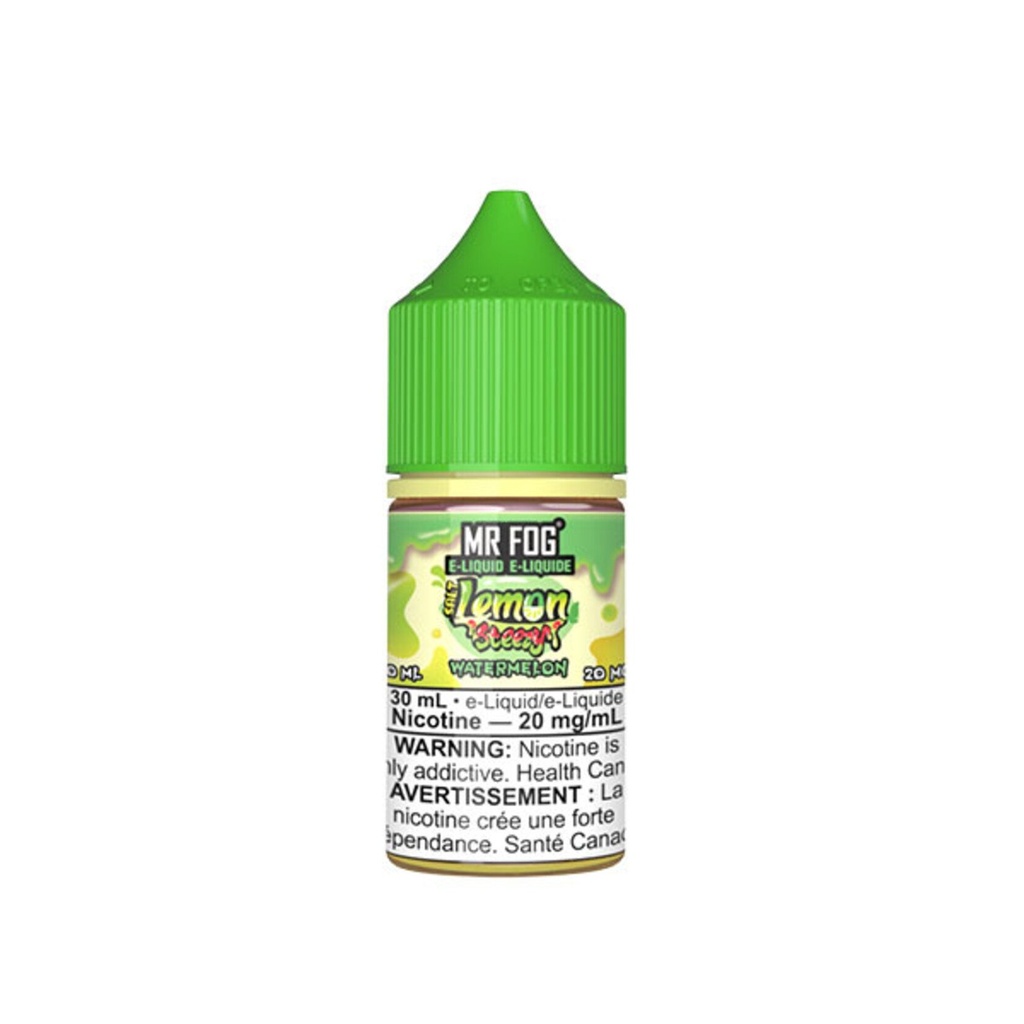 Ontario *EXCISED* Nicotine Liquid Mr Fog Lemon Steezy Salt 30ml Watermelon