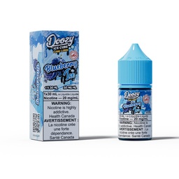 Manitoba *EXCISED* Nicotine Liquid Doozy Ice Cube Salt 30ml Blueberry Ice