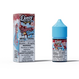 Manitoba *EXCISED* Nicotine Liquid Doozy Ice Cube Salt 30ml Cherry Splash
