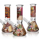 Glass Bong Arsenal Mesopotamian Mirage Beaker 8"