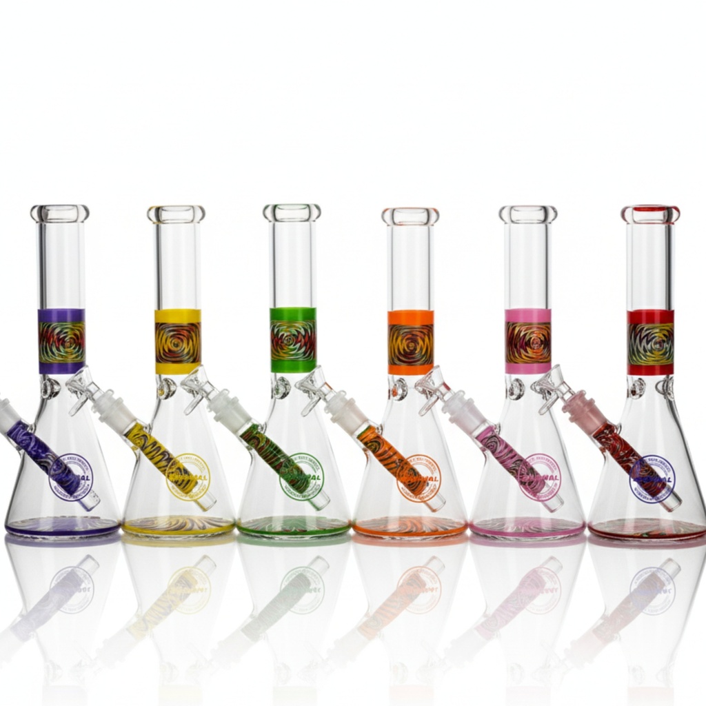 Glass Bong Arsenal 5mm Visionary Series Beaker 10"