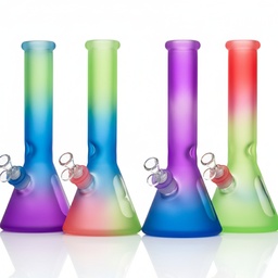 Glass Bong Arsenal 7mm Iridescent Beaker 12"