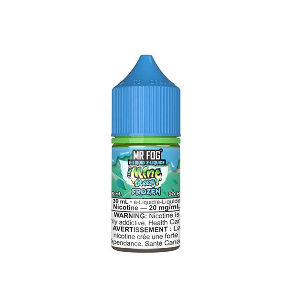 Manitoba *EXCISED* Nicotine Liquid Mr Fog Mint Steezy Salt 30ml Frozen Mint