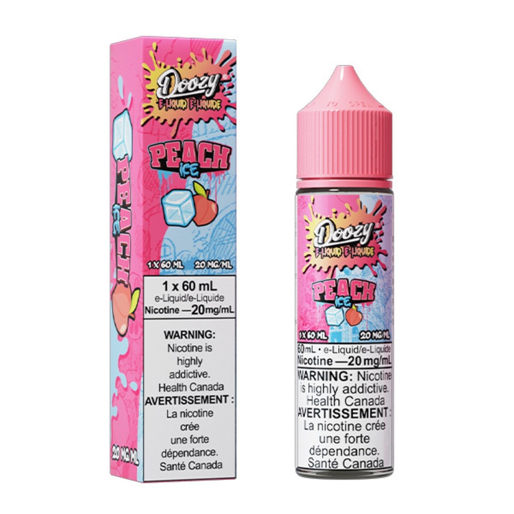 Federal *EXCISED* Nicotine Liquid Doozy OG Line Salt 60ml Peach Ice