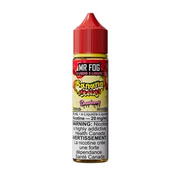 Federal *EXCISED* Nicotine Liquid Mr Fog Banana Steezy Salt 60ml Strawberry