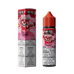 Federal *EXCISED* Nicotine Liquid Mr Fog Popup Series Salt 60ml Cherry