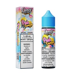 Alberta *EXCISED* Nicotine Liquid Doozy Ice Cube Salt 60ml Pink Lemon