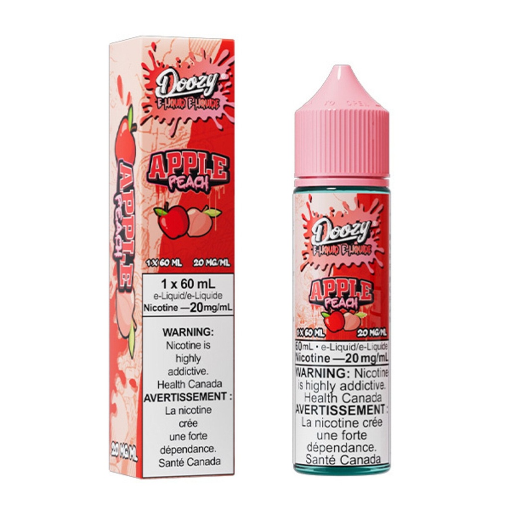 Alberta *EXCISED* Nicotine Liquid Doozy OG Line Salt 60ml Apple Peach