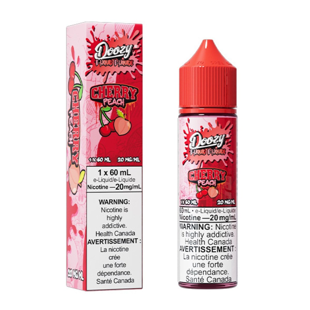 Alberta *EXCISED* Nicotine Liquid Doozy OG Line Salt 60ml Cherry Peach
