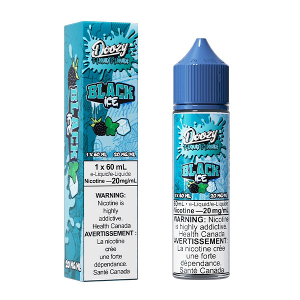 Ontario *EXCISED* Nicotine Liquid Doozy OG Line Salt 60ml Black Ice