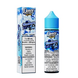 Manitoba *EXCISED* Nicotine Liquid Doozy Ice Cube Salt 60ml Blueberry Ice