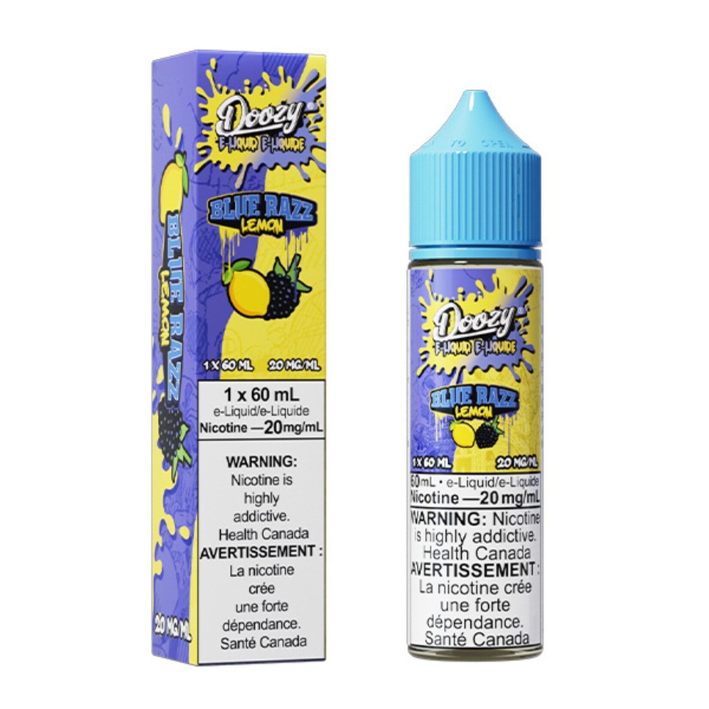 Manitoba *EXCISED* Nicotine Liquid Doozy OG Line Salt 60ml Blue Razz Lemon