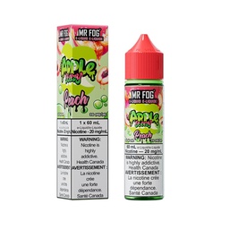 Manitoba *EXCISED* Nicotine Liquid Mr Fog Apple Steezy Salt 60ml Peach