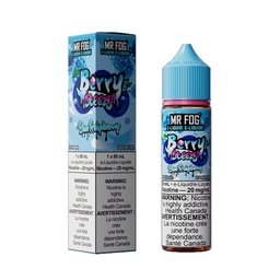 Manitoba *EXCISED* Nicotine Liquid Mr Fog Berry Steezy Salt 60ml Blue Raspberry