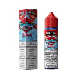 Manitoba *EXCISED* Nicotine Liquid Mr Fog Blue Razz Steezy Salt 60ml Strawberry