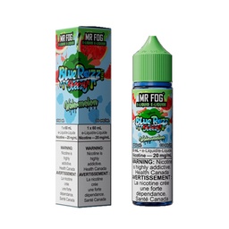 Manitoba *EXCISED* Nicotine Liquid Mr Fog Blue Razz Steezy Salt 60ml Watermelon