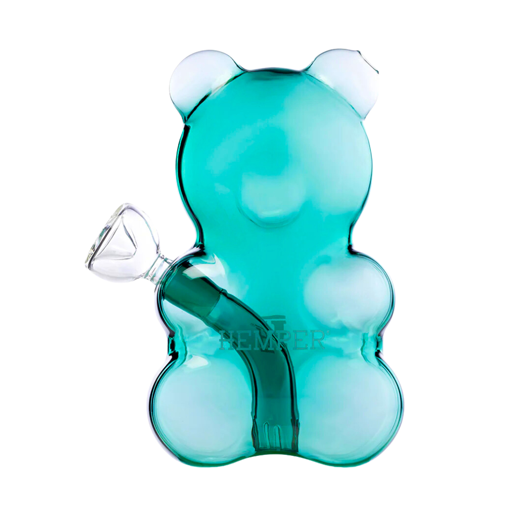 Glass Bong Hemper Gummy Bear 6.6"