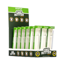 Glass One Hitter Hemper Clear 3" Box of 18