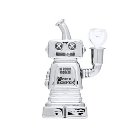 [aas021] Glass Bong Hemper Hi-Robot 5.9"