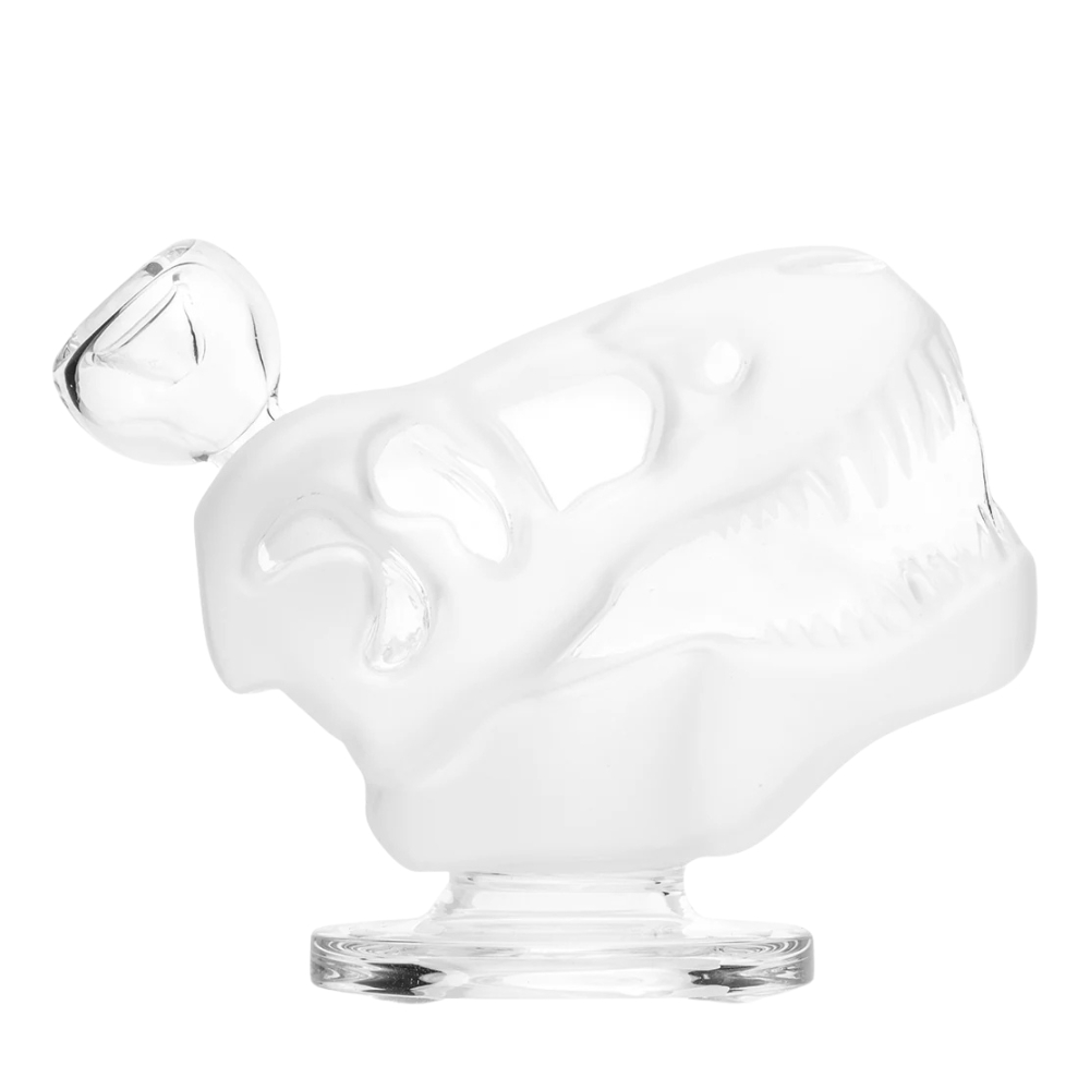 Glass Bong Hemper Jurassic Spark Skull 4.5"